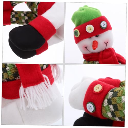 Peluche de Navidad ajustable VERDANVERSE con gancho abrazador 4