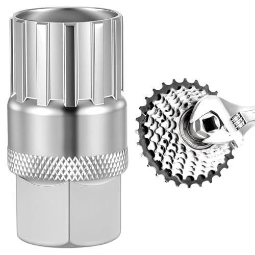 GGUFAY Herramienta de Extracción de Rueda Libre, Extractor Cassette Shimano, Removedor de Rueda Libre de Bicicleta, Herramientas Para Bicicletas de Montaña Compatibles Con Shimano Sunrace