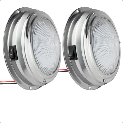 Plafonnier dôme LED RGBW 12V anti-corrosion pour remplacer vos spots