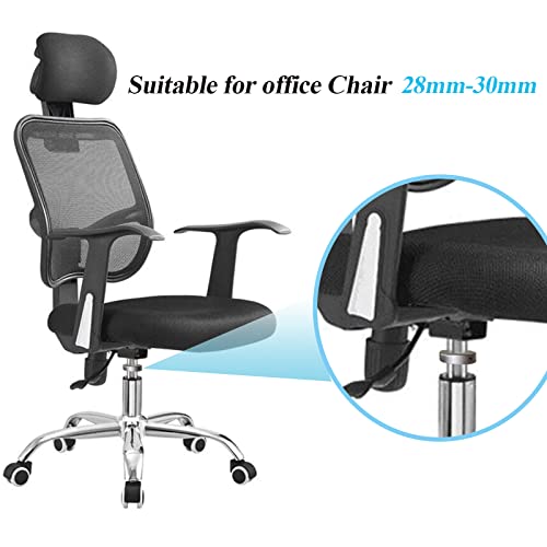 Giehougrio Repair Sinking Office Chair-Chair Saver Kit For Stop Sinking Office Chair Gas Lift Cylinder Holder Without Cylinder Replacement, Silver #TOP3