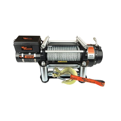 Winch Eléctrico TrendsAuto 18,000 lbs con Cable y Accesorios miniatura 2