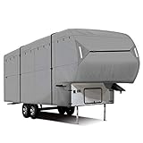 Leader Accessories Windproof 5th Wheel RV Cover Fits 33'-37' Motorhome RV Outdoor Protect Camper...