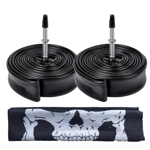 Cámaras de bicicleta 700x23 25C con válvula Presta de 48mm pack de 2 iElmitie