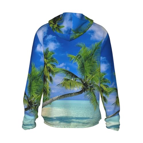 Maldives Bay Summer Pacific Holiday Sun Protection Hoodie Zip Rash Guard Long Sleeve Shirt for Mens Womens4