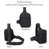 1 PCS Waterproof Unisex Sling Backpack - Compact Chest Shoulder Bag for Outdoor Adventures, Travel Essentials & Sports Activities, Lightweight Daypack #2