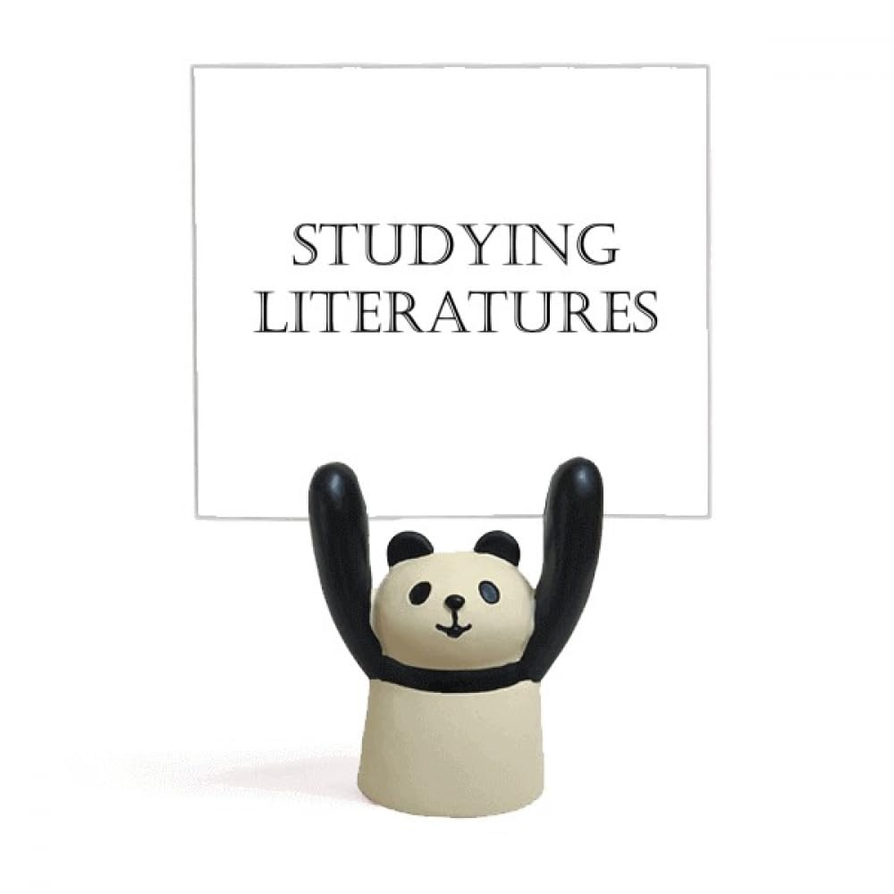 Support de mémo littérature et pinces notes panda pour optimiser la révision des citations - 4