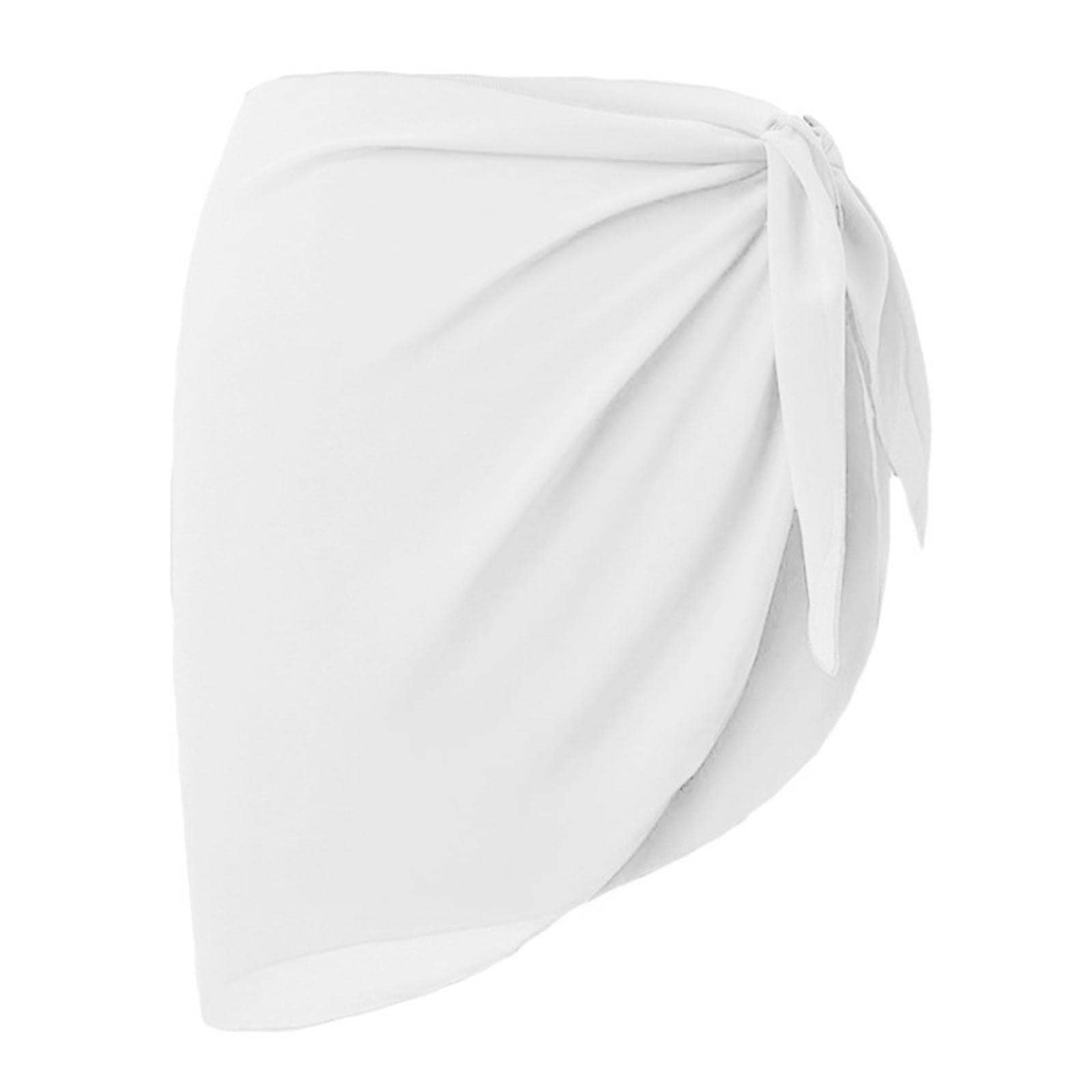 calandis Chiffon Cover Up Solid Women'S Summer Bathing Suit Bottom Short Skirt 50Cmx140Cm White | Skirts | Womens Clothing | Clothing, Shoes & Accessories-picture-27