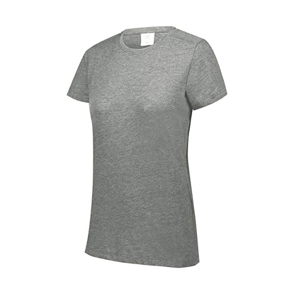 Augusta-Sportswear-Womens-Tri-Blend-T-Shirt Augusta Sportswear womens Tri-blend T-shirt Short Sleeve, Grey Heather, Medium