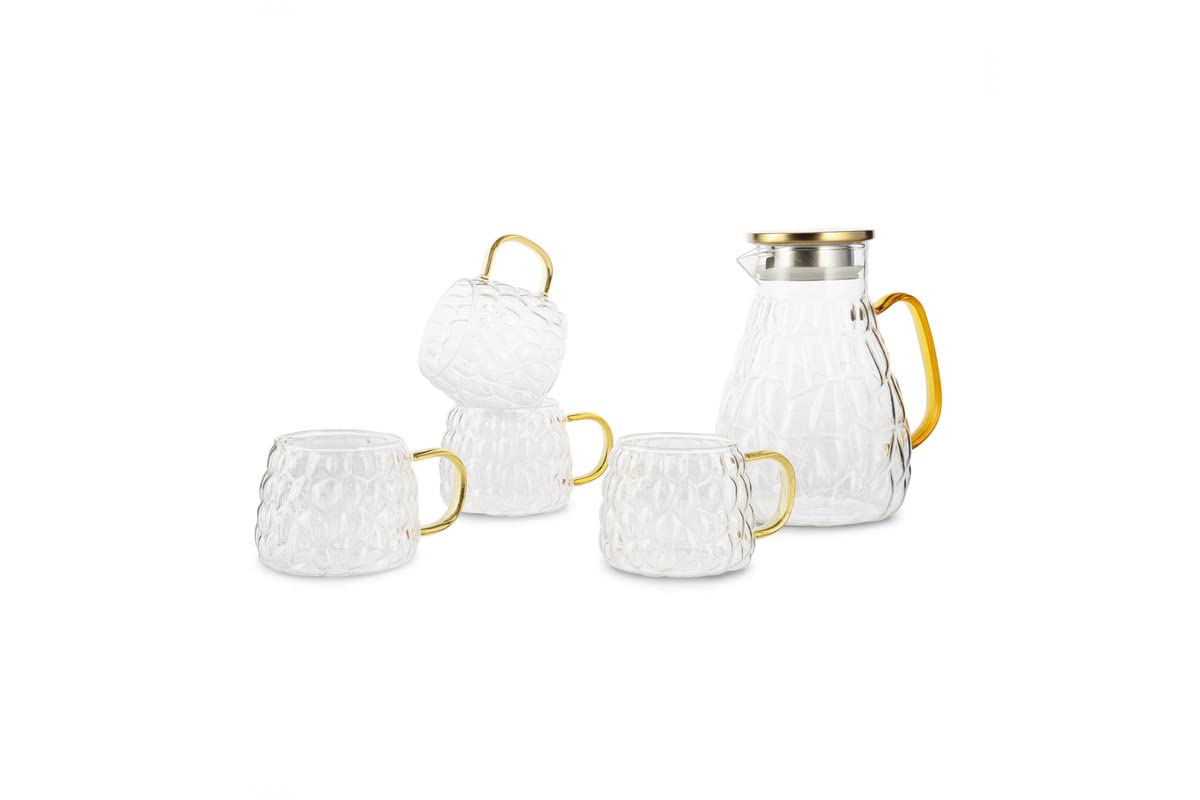 Pan Emirates Sean 5-Piece Drink Set - Clear