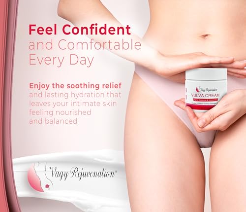 Image of Vagy Rejuvenation Vulva Cream - Hydrating Vulva Moisture Cream for Women - Soothes Vaginal Itch, Alleviates Vaginal Dryness - Natural Vagina Moisturizer with Sea Buckthorn & Hyaluronic Acid