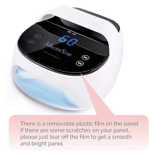 MelodySusie-Semi-Cured-Gel-Nail-Strips-with-MelodySusie-Cordless-Gel-Nail-Lamp-Rechargeable-UV-LED-Nail-Dryer