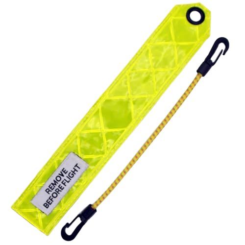Streamer Remove Before Flight de alta visibilidad 12 pulgadas