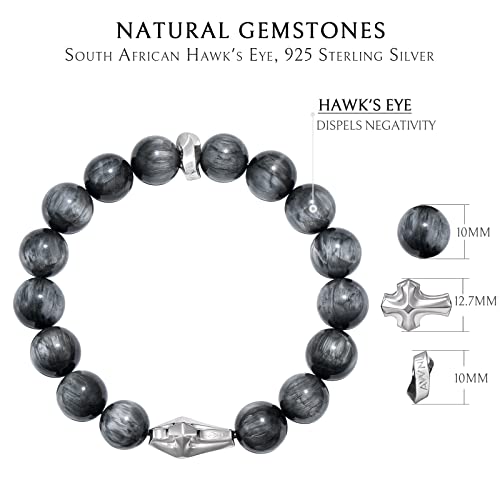 Pulsera AWNL de cuentas naturales para hombre miniatura 5