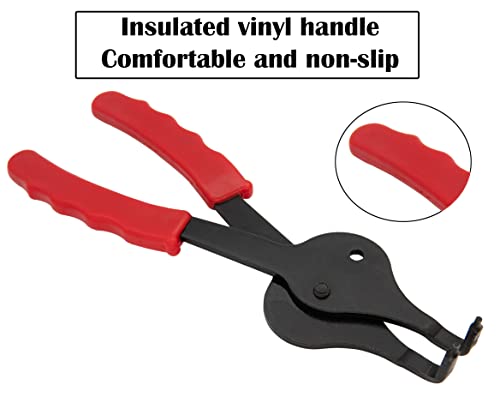 Snap Ring Pliers Set (11 Piece) .038In - .09In For Automobiles Lawnmowers And Farm Equipment Retaining Snap Ring And Circlip Removal Tools Straight & Bent Retaining Ring Pliers W/Hook & Pick #TOP4