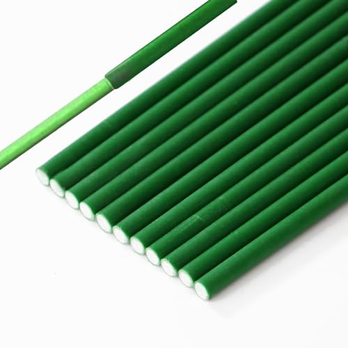 Argolas de estufa túnel de cultivo 6 conjuntos de aros de jardim de 2,8 m, rede de jardim para cante