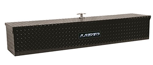 Lund 74448FM Black 48" Aluminum Diamond Plated Full Lid Flush Mount Box
