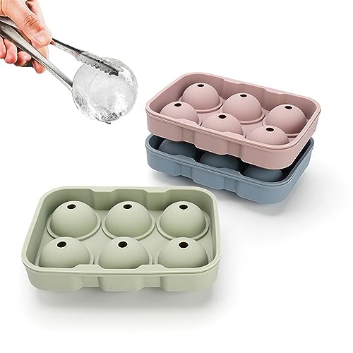 Molde de Silicona para Hielo Esférico 3 Pack
