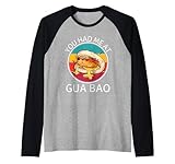 Vintage Me Tuviste En Gua Bao Food Lover Camiseta Manga Raglan