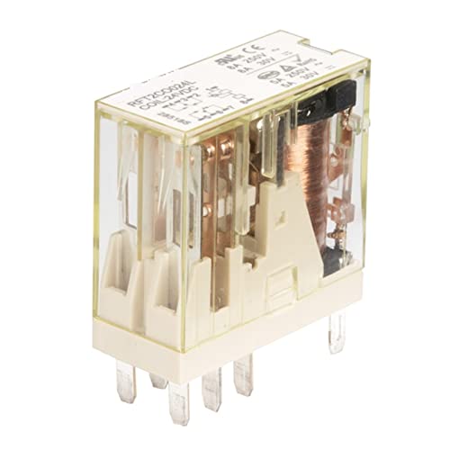 Relais de feuille RFT2C compact 8A 24V DC interchangeable avec embase