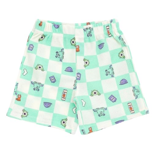Image of Disney Boys' 2-Piece Tee and Shorts Set for Baby & Kids | Elastic Waistband Shorts, Soft Waffle Knit, Machine Washable