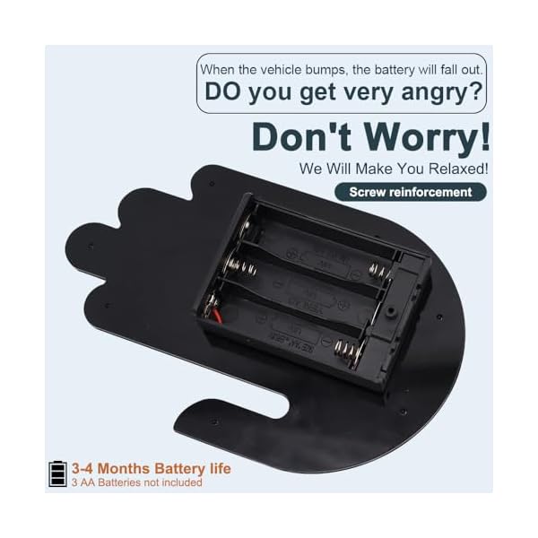 Car Finger Light with Remote Control - Image 4