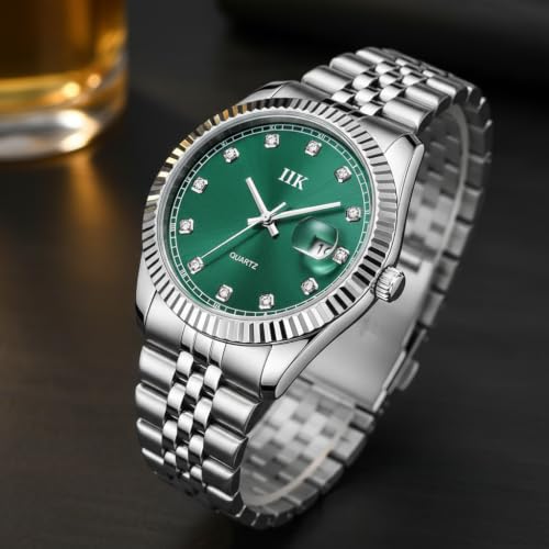 Buy IIK COLLECTION Watch for Man Stainless Steel Chain|Long Battery Life with Long Lasting Polish Water Resistance| Trendy Design| Push Button Lock Durable Watch for Boys at Amazon.in - Image 6