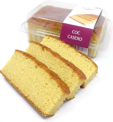 Bizcocho casero - Bizcocho esponjoso y dulce para desayunos y meriendas 400 g *Musfi´s*