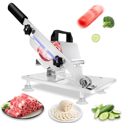 Manual Frozen Meat Slicer Machine for Home Use Meat Cutter