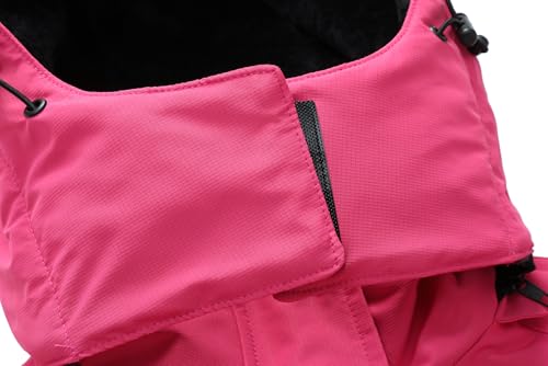 Image of MOERDENG Women's Ski Jacket Waterproof Winter Coat Hooded Snowboarding Jacket Warm Winter Jacket