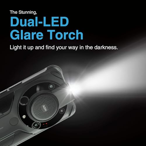 AGM Glory Pro Outdoor Handy 5G mit 256x192 Wärmebildkamera, 8GB+256GB Outdoor Smartphone ohne...