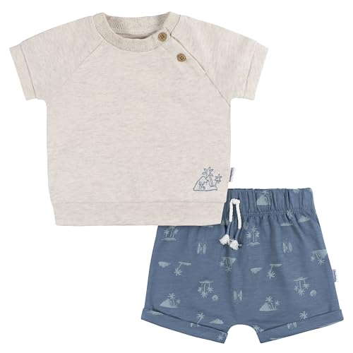 Image of Gerber baby-boys T-shirt and Shorts Set