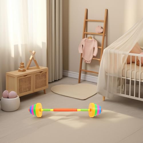 Ensemble d'haltères réglables pour musculation enfant avec mini-barres - 4