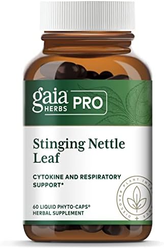 Gaia Herbs Nettle Leaf Liquid -Capsules, 60 Count