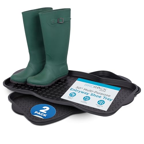 Internet’s Best Shoe & Boot Tray, 2 Pack, 29.75" Round