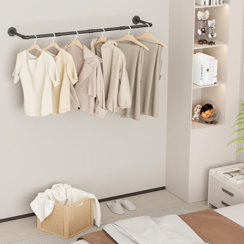 FKKPRVAX 50-120cm Beleuchteter Kleiderstange Aus Aluminium