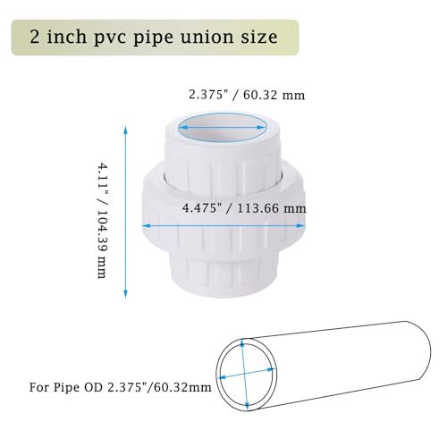 Unión PVC 8 Imagen adicional