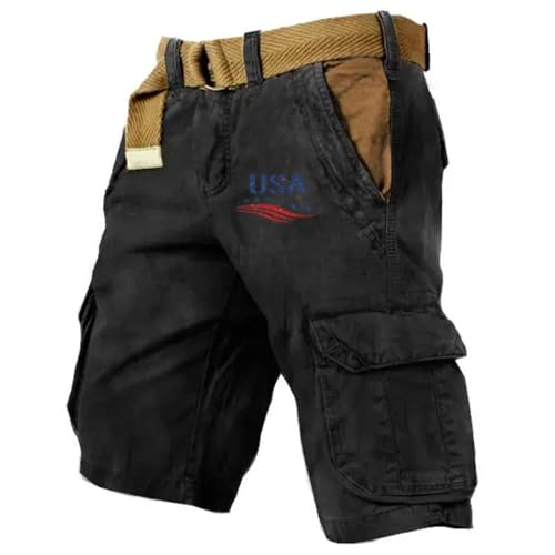 Short de travail vintage homme résistant à poches cargo S