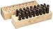 Young Bros 07271 27 Piece Machine Made Stamp Letter Set, Steel, 5/16" Character Size