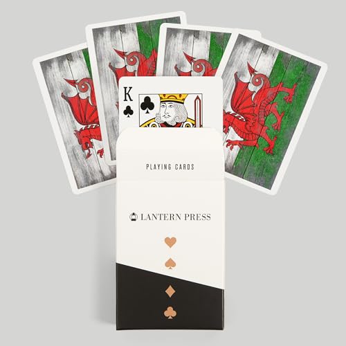 Baraja de Póker Rustic Wales Country Flag 52 cartas miniatura 6