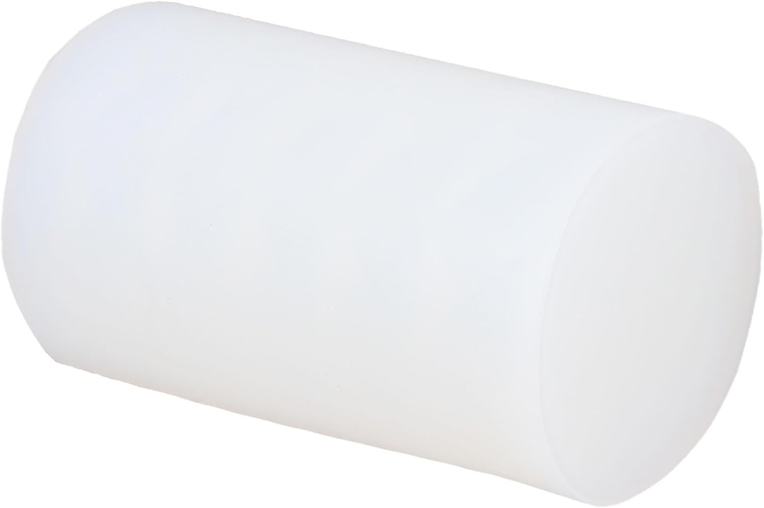 Silicone Cylinder Candle Mold for Children, Reusable White Shape