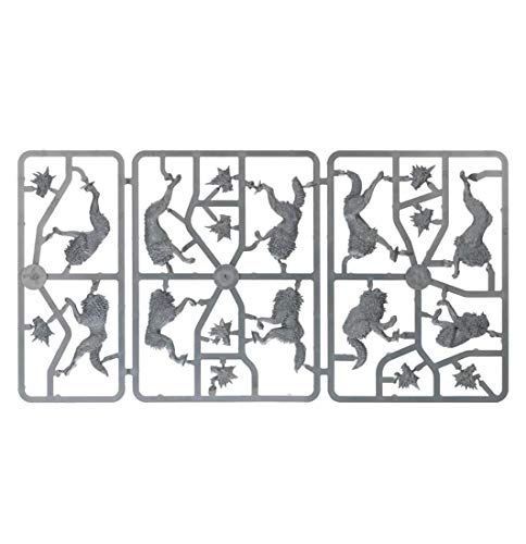 Games Workshop 99120101092 Space Wolves Fenrisian Wolf Pack Action Figure, Black,Small - Image 3