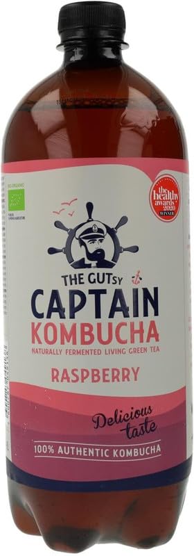 Captain Kombucha - Raspberry, 12 x 400ml