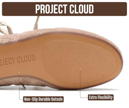 Project Cloud Fashion Mary Jane Shoes Women Ballet Flats Emilee_voghion.com