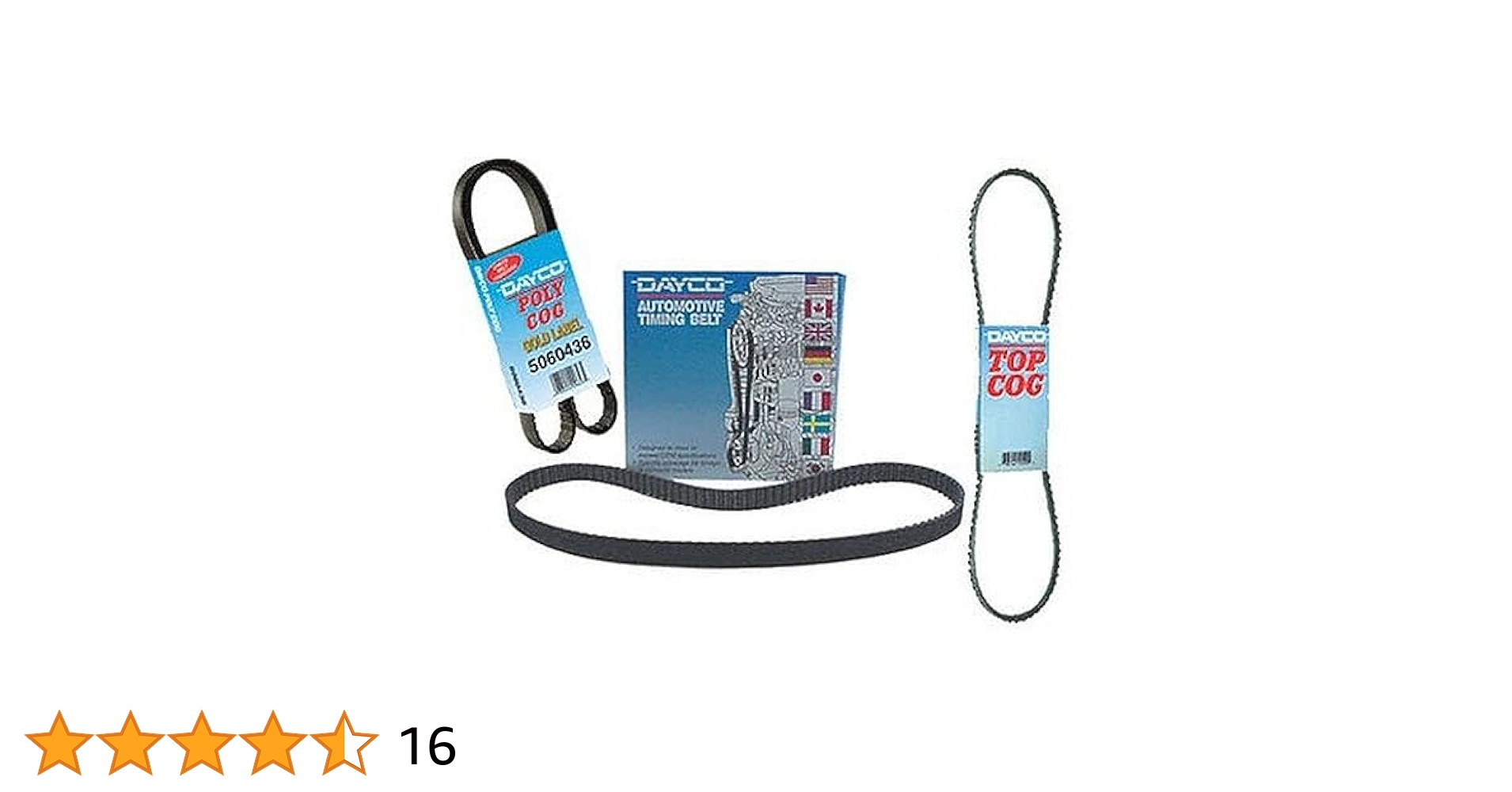 パーツ tomo Amazon.com: Dayco 15395 Fan Belt , Black : Automotive