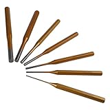 Vibsky Splinttreiber-Set aus legiertem Stahl, 2–10 mm Schaftdurchmesser für Uhrenreparatur und...