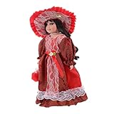 comprar muñeca porcelana antigua Único y personal: el diseño distintivo de muñeca un toque personal y único a la decoración de su hogar, adorno de muñeca victoriana, figura de muñeca victoriana