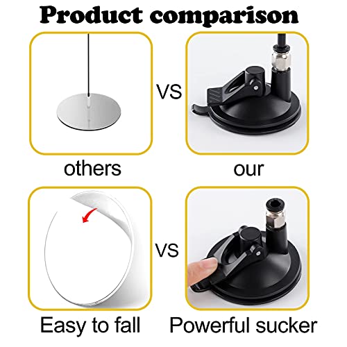 Cat Feather Toys Interactive Cats - Dorakitten Cat Powerful Suction Cup Handheld Teaser Wand Toy And 5Pcs Replacement Feather With Bell For Kitty Kitten Scratching Exercise Indoor #TOP4