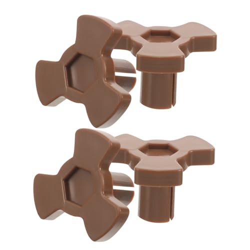 UKCOCO 4 piezas Soporte para Microondas con Acoplador de Eje de Repuesto para Plato Giratorio Material Plástico Resistente y Diseño Profesional Compatible con Accesorios de Microondas