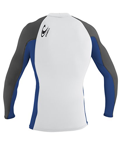 Image of O'Neill Youth Premium Skins Long Sleeve Rashguard, UPF 50+ Sun and Rash Protection, Buttery Soft Tight Fit