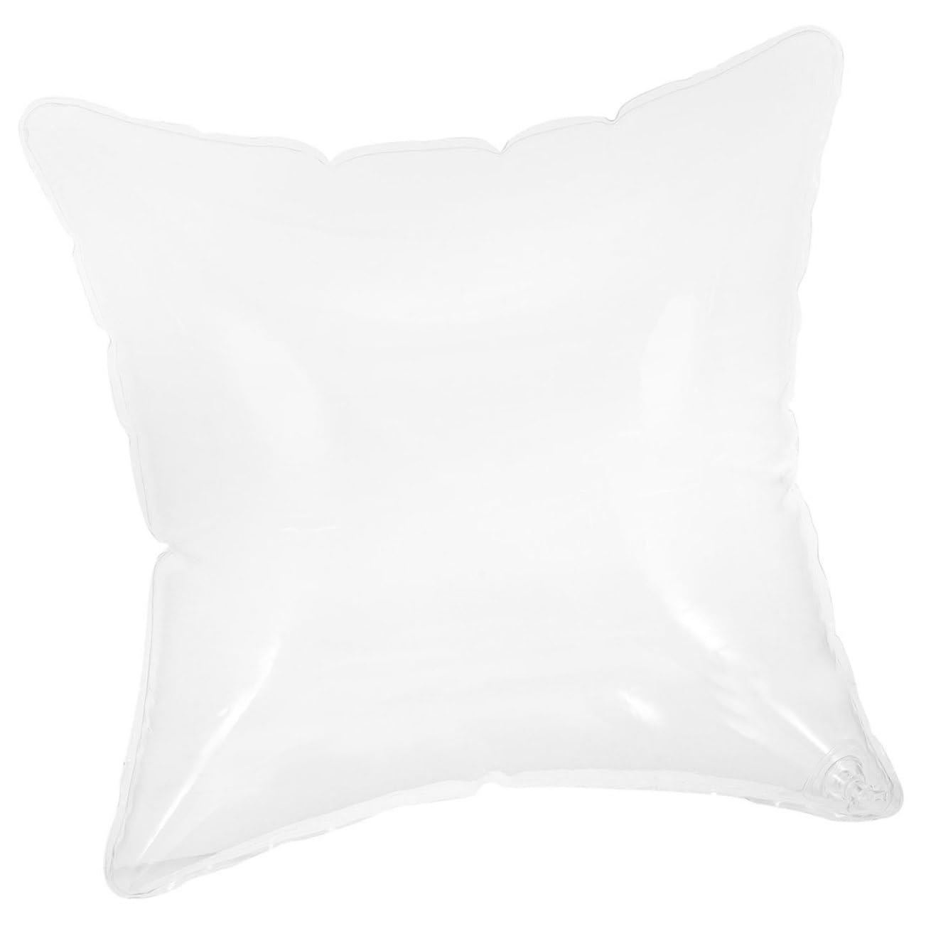MOLUCKFU Camping Cushion Insert Inflatable Pillow for Outdoor Use Height Travel Cushion for Camping Car Office Home Portable Transparent Design